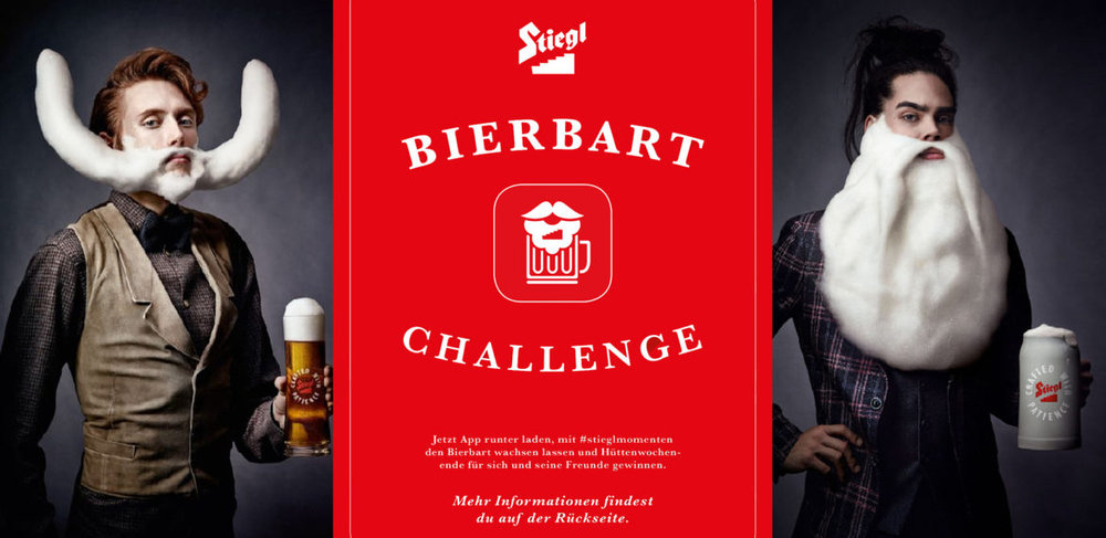 Stiegl Bierbart Challenge augmented reality campaign
