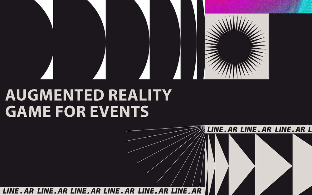 LineAR augmented reality game for events